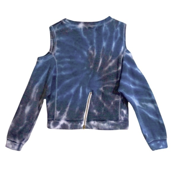 VINTAGE HAVANA • Tie Dye Cut Out Cold Shoulder
Pullover Sweatshirt - Picture 2 of 2